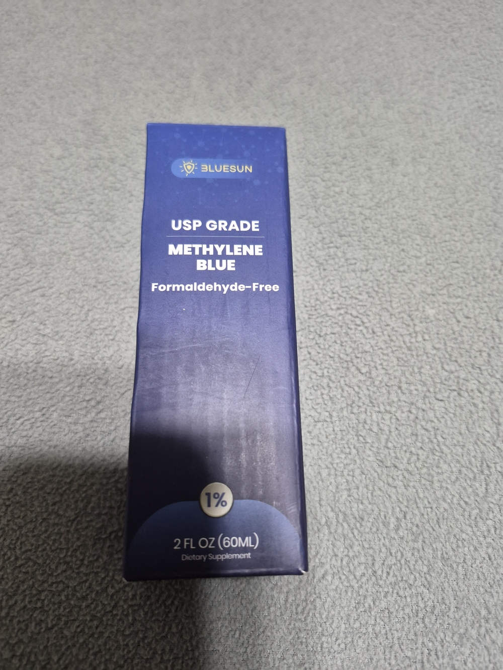 BLUESUN USP Grade Methylene Blue 1% - Blue Packaging